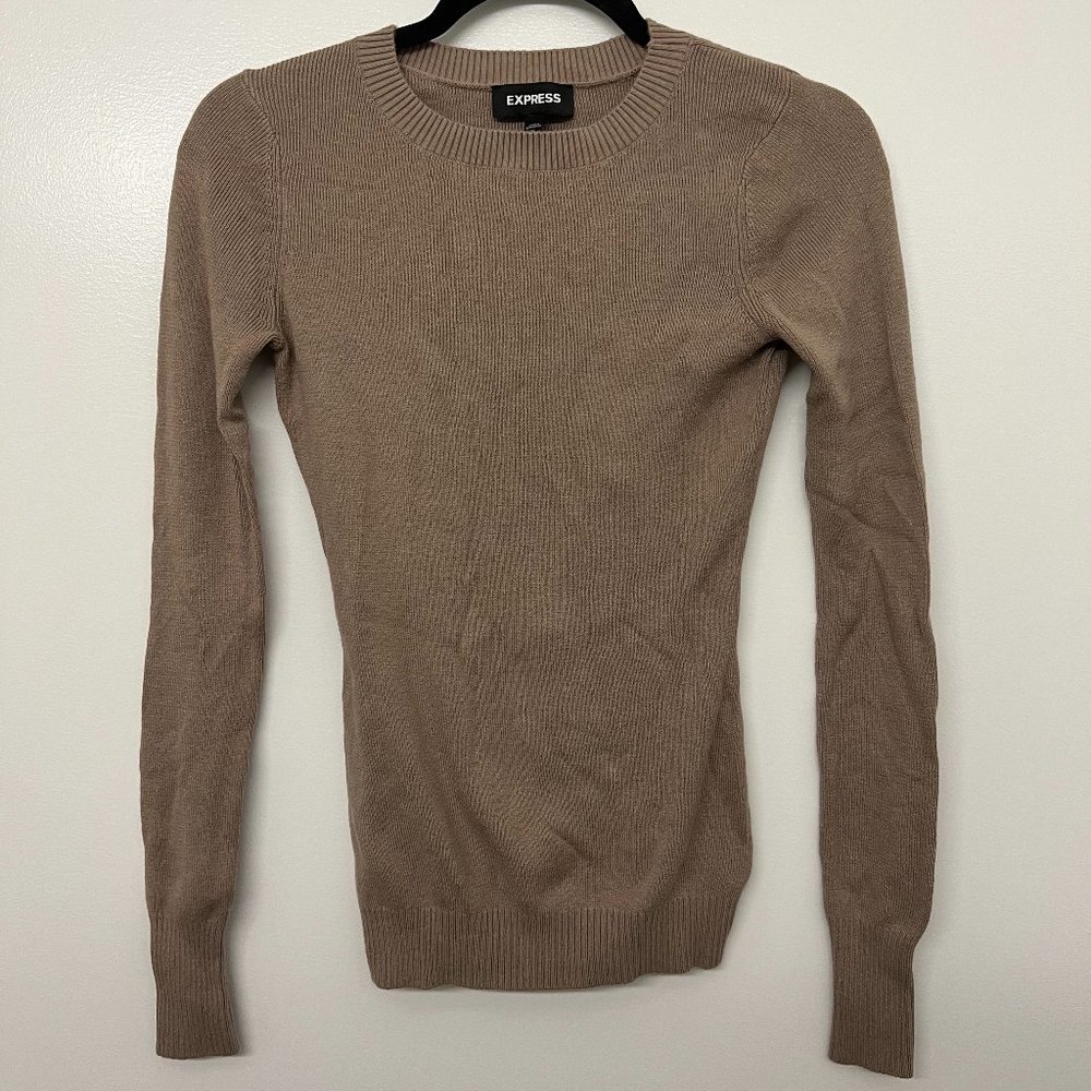 Tan Express Sweater